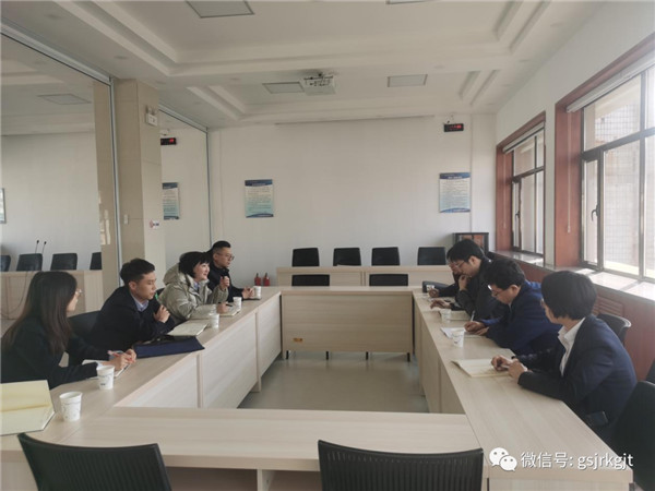 再貸款公司與白銀有色集團(tuán)公司、甘肅智慧陽(yáng)光采購(gòu)平臺(tái)白銀分平臺(tái)進(jìn)行業(yè)務(wù)洽談